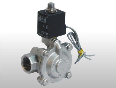 Best 2/2 Diaphragm Type Solenoid Valve Manufacturer by Aira Euro