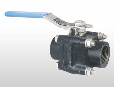 Manufacturer of 3 Piece Design Forged Reduce & Full Bore 2 Way Ball Valve